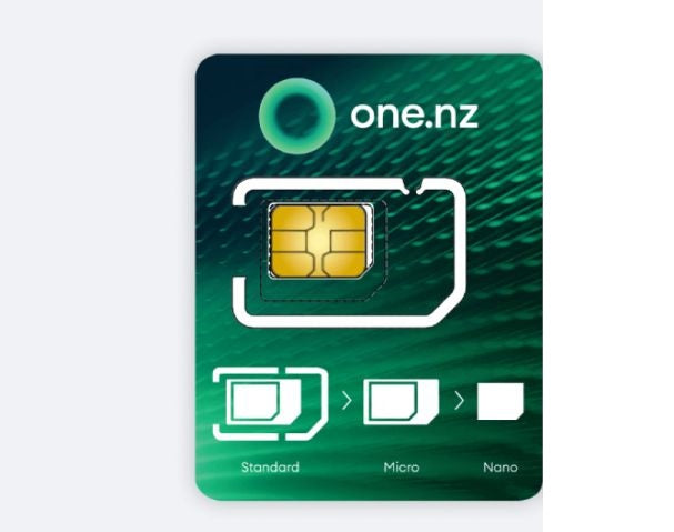 ONE NZ Pay & Go SIM + Setup Pack